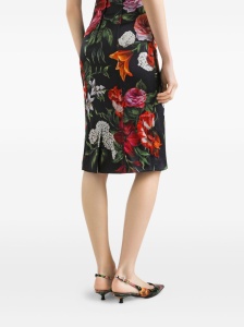 Dolce & Gabbana Flower print satin dress - Img 2
