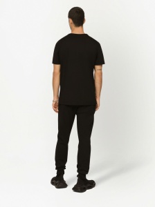 Dolce & Gabbana logo-tag Cotton T-shirt - Img 3