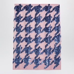 Dries Van Noten Pink silk sequin skirt