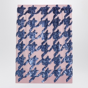 Dries Van Noten Pink silk sequin skirt - Img 2