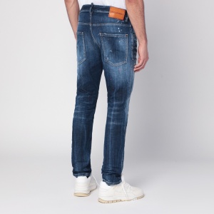 Dsquared2 Medium Easy Wash Tidy Biker Jeans - Img 2