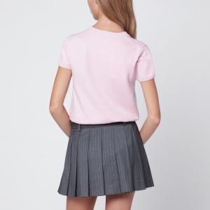 Dunst Pink wool blend jumper - Img 2