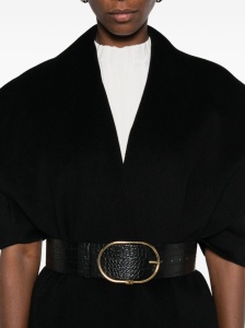 Elisabetta Franchi Coats Black - Img 2