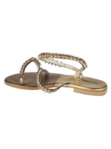 Emanuela Caruso Sandals Golden - Img 3