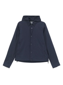 Emporio Armani Blouson with internal nylon bib jacquard all-over lettering