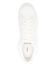 EMPORIO ARMANI EXCLUSIVE All-over eagle jacquard nylon sneakers - Img 2