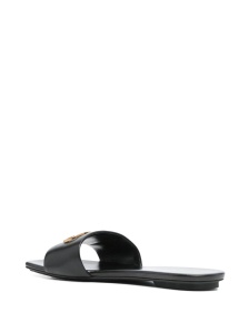 EMPORIO ARMANI EXCLUSIVE Emporio Armani Nappa-leather sandals with eagle plate - Img 2