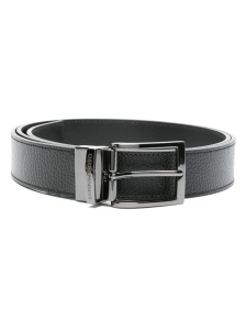 Emporio Armani Exclusive Grained Leather belt