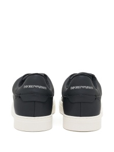 EMPORIO ARMANI EXCLUSIVE Soft leather sneakers - Img 4