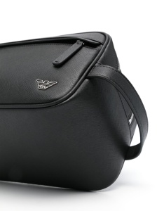 Emporio Armani logo-plaque wash bag - Img 3