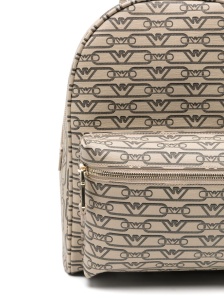 Emporio Armani Mini backpack with monogram print - Img 4