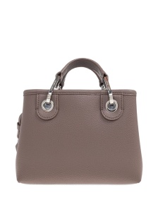 Emporio Armani Small logo-plaque top-handle tote bag - Img 2