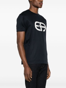 Emporio Armani T-shirts and Polos Blue - Img 4