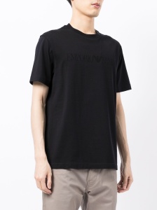 Emporio Armani T-shirts and Polos Blue - Img 3