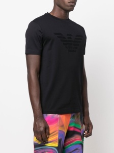Emporio Armani T-shirts and Polos Blue - Img 2