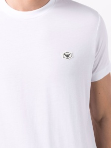 Emporio Armani T-shirts and Polos White - Img 2