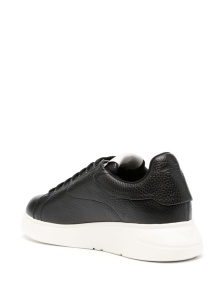Emporio Armani tumbled leather sneakers - Img 3