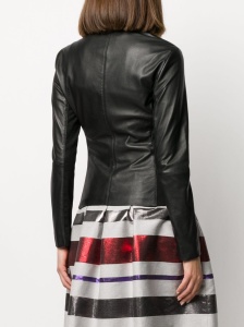 Emporio Armani zipped biker jacket - Img 2