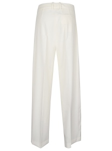 Erika Cavallini Semi-Couture Trousers White - Img 2