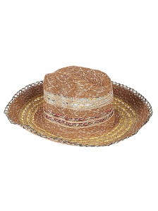 Exquisite J Raffia Fedora hat - Img 2