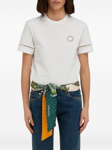 Ferragamo Madras print silk bandeau - Img 3