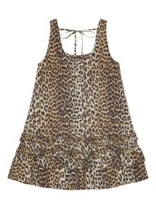 GANNI Dresses Brown - Img 3