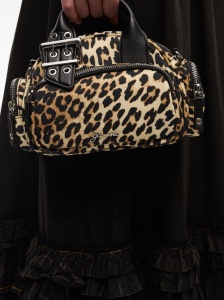 Ganni Nylon small duffle bag - Img 4