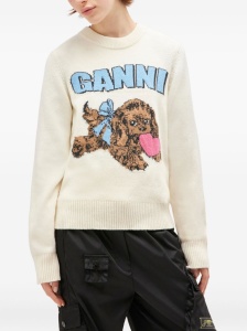 GANNI Sweaters Beige - Img 4