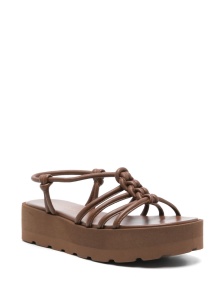 Gianvito Rossi Sandals Leather Brown - Img 2