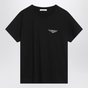 Givenchy Black cotton T-shirt with logo