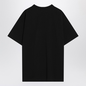 Givenchy Black cotton T-shirt with logo - Img 2