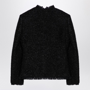 Givenchy Black tweed and lurex jacket - Img 2