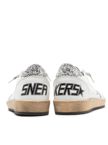 Golden Goose Ball Star Wishes in nappa leather with glitter star and heel tab - Img 2
