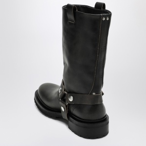 Golden Goose Kurt boots in black leather with buckle - Img 2