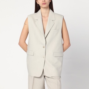 Golden Goose Single-breasted vest in wool blend