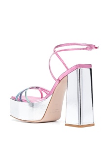 HAUS OF HONEY Sandals Silver - Img 2