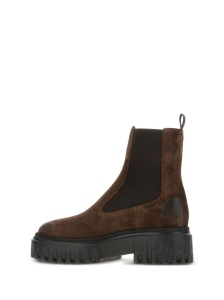 Hogan Pre 50mm elastic-panel leather boots - Img 2