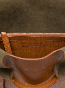 Hogan Pre Embossed-logo leather tote bag - Img 4