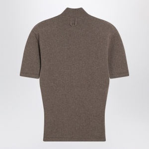 JACQUEMUS Brown wool and cashmere top - Img 2