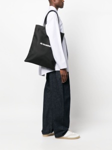 Jil Sander logo-print tote bag - Img 4