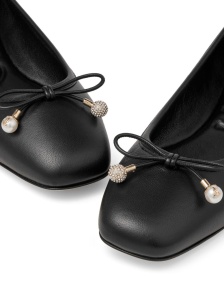 Jimmy Choo Elme Flat with Pearl embellishment - Img 4