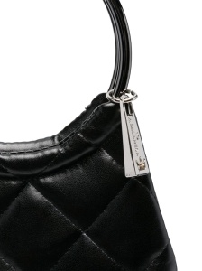La Milanesa Quilted fringed-bottom clutch - Img 3