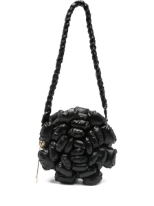 La Milanesa Rose-shaped braided-strap shoulder bag
