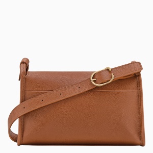 Longchamp Shoulder bag M Le Foulonné caramel coloured - Img 2