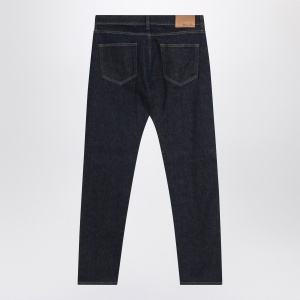 Loro Piana Dark Lagoon-coloured Doccio jeans - Img 2