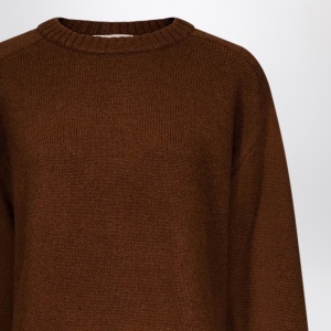 LouLou De Saison Safi Lds brown sweater - Img 2