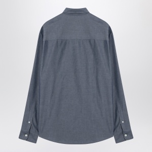 Maison Kitsuné Indigo cotton shirt - Img 2
