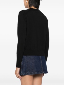 Maison Kitsuné Maison Kitsune mid-length knitted cardigan - Img 3