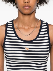 Maison Kitsuné MAISON KITSUNE' Top Blue - Img 2