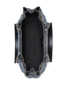 Marc Jacobs The Quilted Denim Chain Sack Bag - Img 4